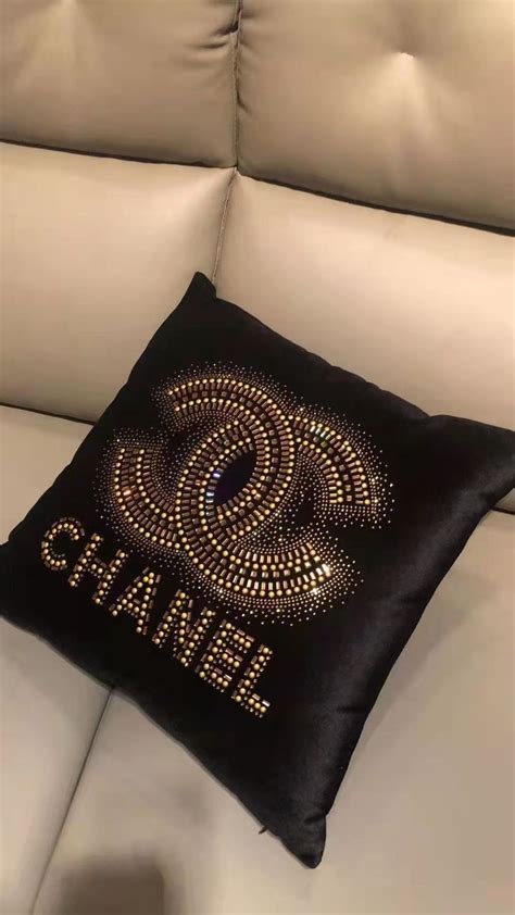 chanel pillow cases|chanel pillows for bed.